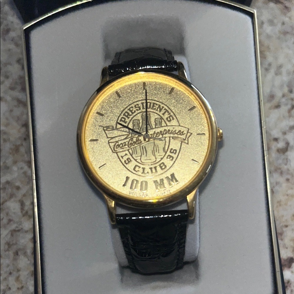 Coca cola presidents club watch